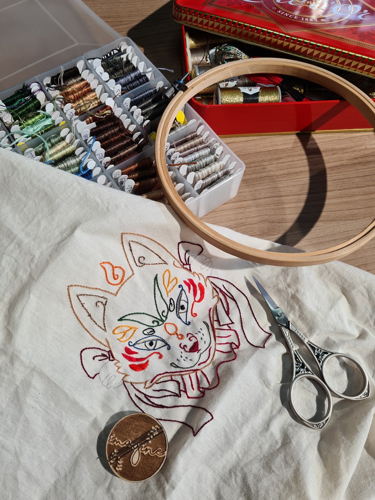 My 10 essentials for getting started well in embroidery – C'est du Joly