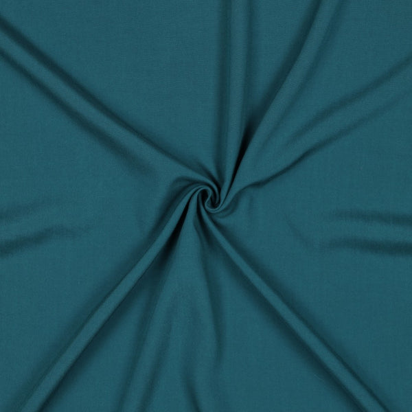 Viscose pétrole (Prix pour 10cm)