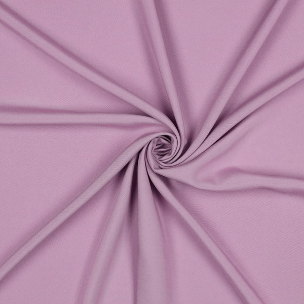 Popeline de viscose unie - lilas 11 - certifiée  Eco-Vero (Prix pour 10cm)