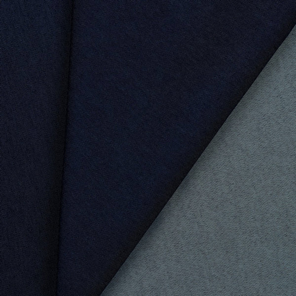Denim / Jean's - 65% coton - 33% polyester - 2% élasthanne - bleu indigo (prix pour 10cm)