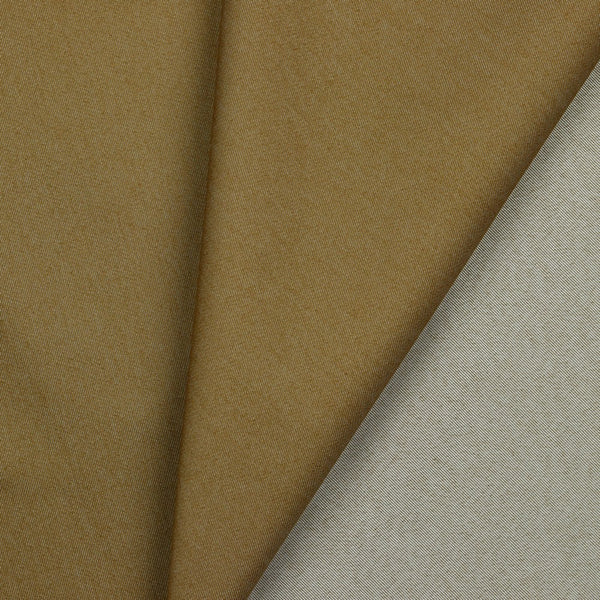 Coupon de 60cm de Denim / Jean's - 65% coton - 33% polyester - 2% élasthanne - camel