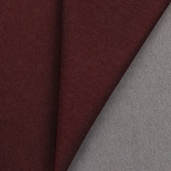 Denim / Jean's - 65% coton - 33% polyester - 2% élasthanne - bordeaux (prix pour 10cm)