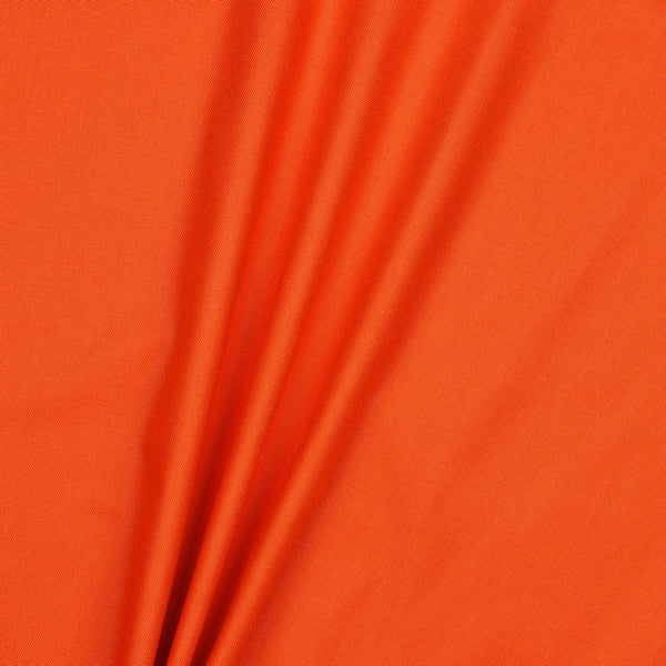 Canvas uni orange - 100% coton oeko-tex (prix pour 10cm)