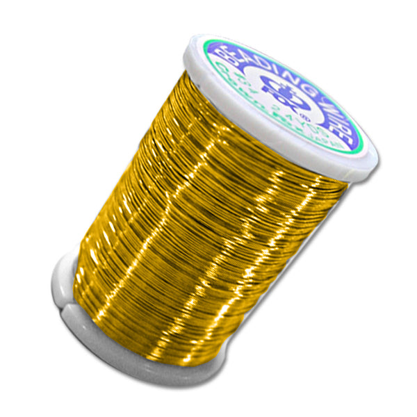 Fil laiton pour perlage (prix pour la bobine de 22m)