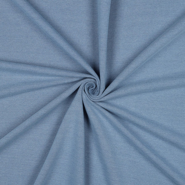French terry - denim bleached 001 (prix pour 10cm)