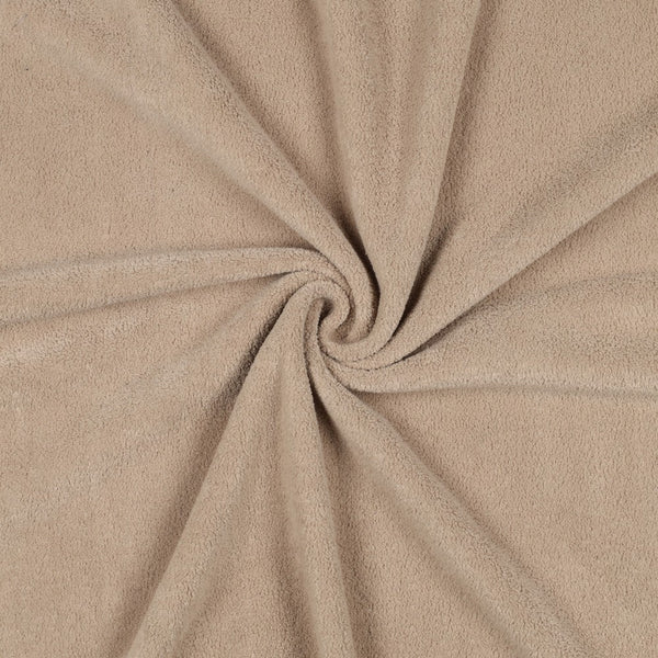 Micro fleece / polaire sable 05  tout douce (prix pour 10cm)