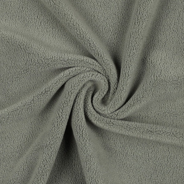 Micro fleece / polaire old green 07  tout douce (prix pour 10cm)