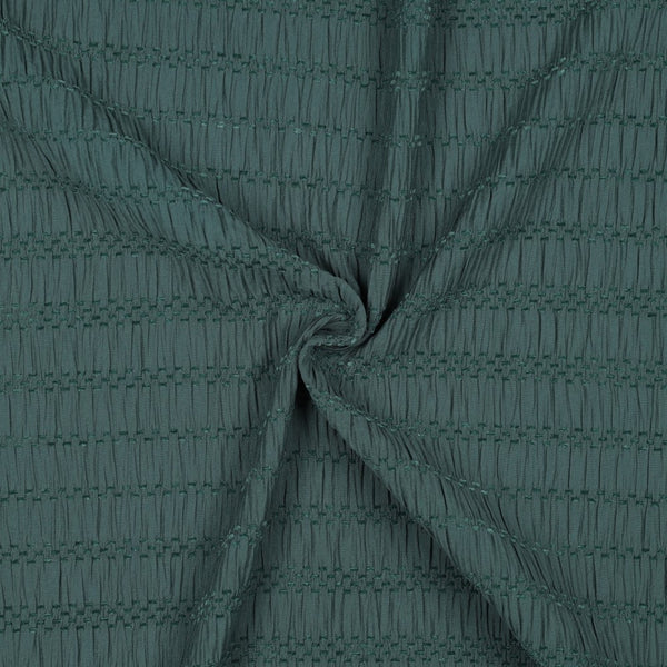 Seer sucker stripe - vert  (prix au 10cm)
