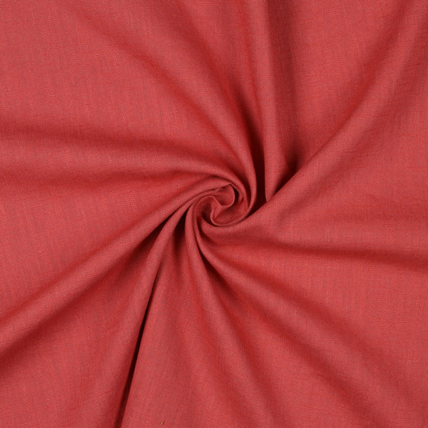 Lin lavé corail 57 certifié oeko-tex (prix pour 10cm)