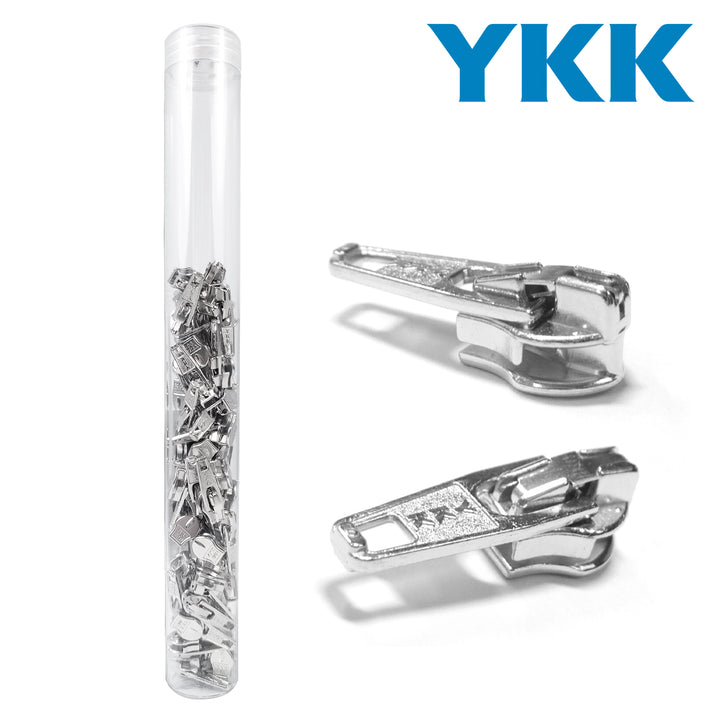 Curseur YKK Blanc pour zip maille 5 m - O'Tissus de Lydie