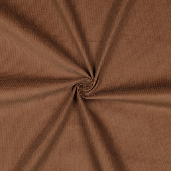 Velours milleraies lavé - 100% coton -camel 048 - Oeko-tex (Prix pour 10cm)