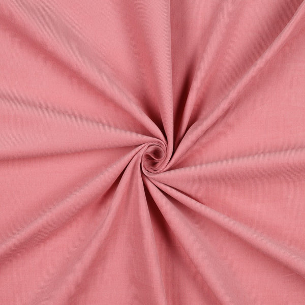 Velours milleraies lavé - 100% coton - rose tendre - Oeko-tex (Prix pour 10cm)