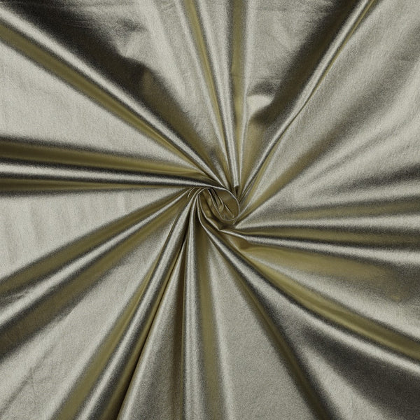 Popeline de fête - métallique doré certifié oeko-tex - 100% coton (prix pour 10cm)