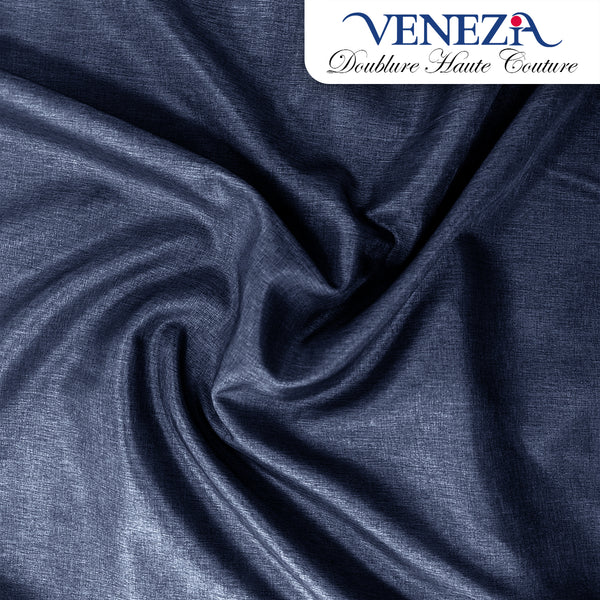 Doublure Venezia bleu marine (prix pour 10cm)