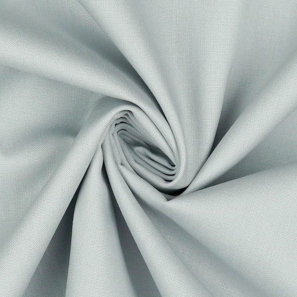 Tissu popeline 100% coton - gris clair - Oeko-tex (prix pour 10cm)