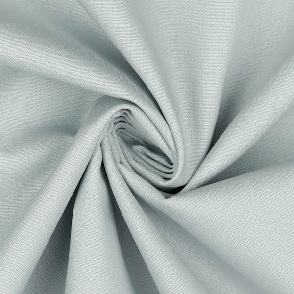Tissu popeline 100% coton - gris clair 29 - Oeko-tex (prix pour 10cm)