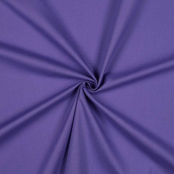 Tissu popeline 100% coton - mauve 93 - Oeko-tex (prix pour 10cm)