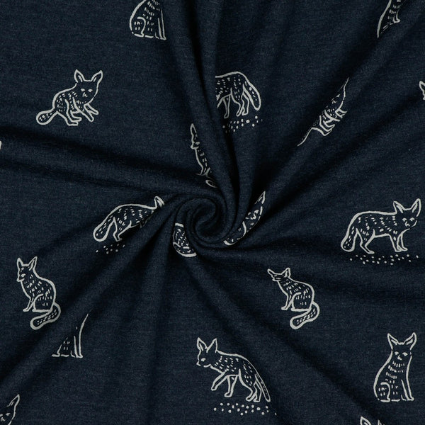 Jersey "Foxy" certifié oeko-tex (prix pour 10cm)