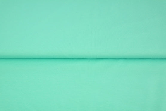 Coupon de 2m de French terry brossé - vert d'eau - 95% coton et 5% élasthanne Oeko-tex