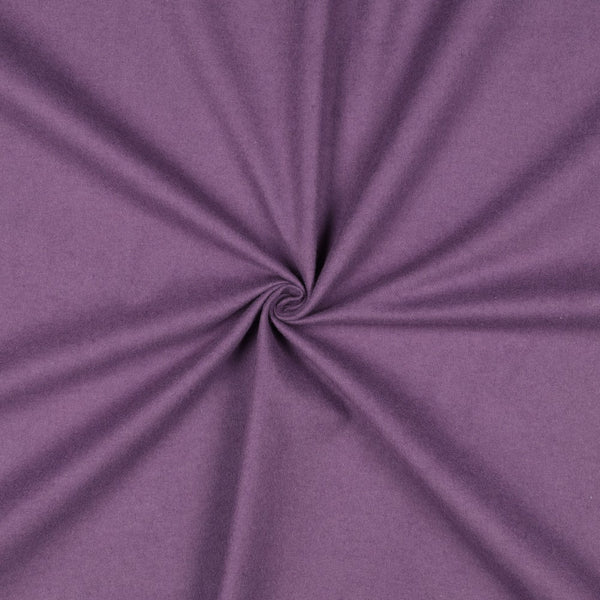 Coupon de 1m de Flanelle 100% coton certifié oeko-tex - mulberry