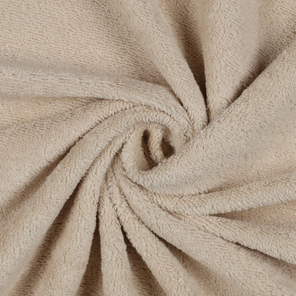 Eponge en bambou sable - certifiée Oeko-tex- laize 150cm (prix par 10cm)