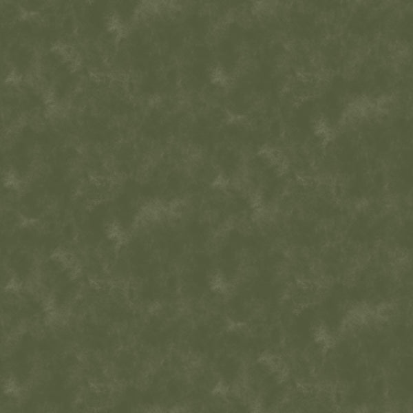 Coupon de 2,1m de French terry - "marbré vert forêt" - certifié oeko-tex