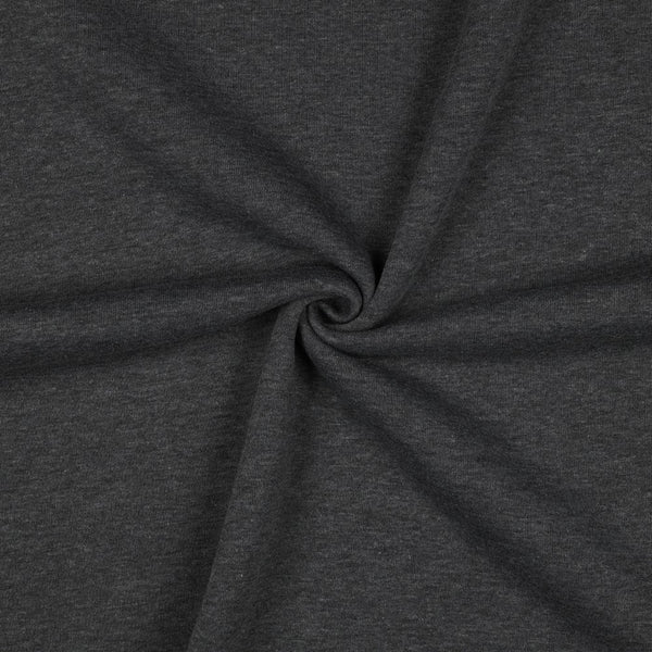 Sweat épais uni gris 55 - certifié oeko-tex (prix pour 10cm)