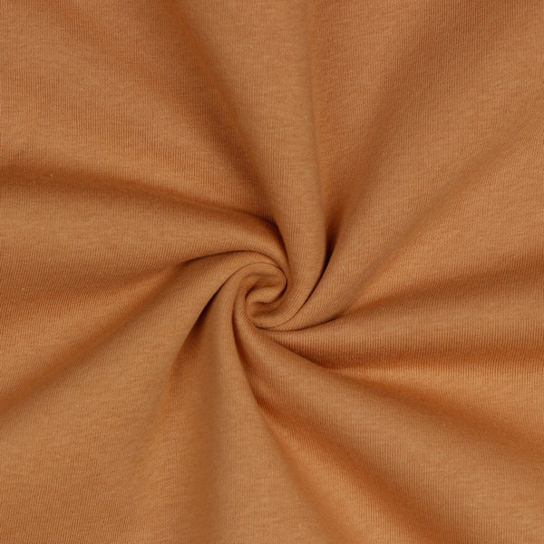 Sweat épais uni biscuit 100 - certifié oeko-tex (prix pour 10cm)