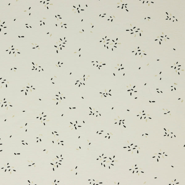 Coupon de 3m de jersey 100% coton " painter glitter" certifié oeko-tex