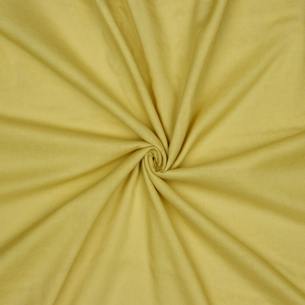 Double gaze douce et lisse - jaune doux - oeko-Tex (prix pour 10cm)