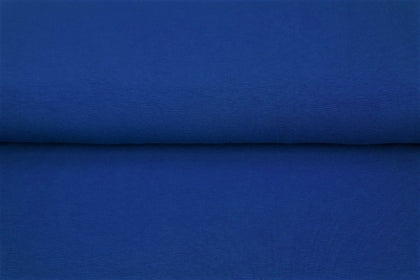 Jersey de coton uni couleur bleu roi - S150 certifié Oeko-tex (prix pour 10cm)