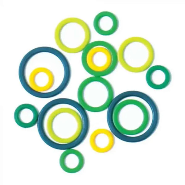 Set de 50 anneaux marqueurs de mailles de knit pro - couleurs assorties (prix pour le set)