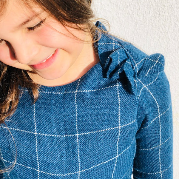 PDF - Patron digital de la blouse et robe fille 11th february de You Made My Day du 18mois au 14 ans - (fr/angl/es)