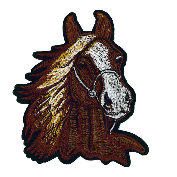 Patch thermocollant Cheval brun - (prix à la pièce)