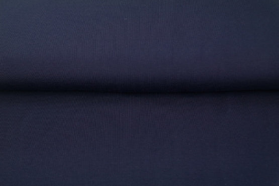 Bord cote tubulaire bleu marine - Oeko-tex( prix par 10cm)