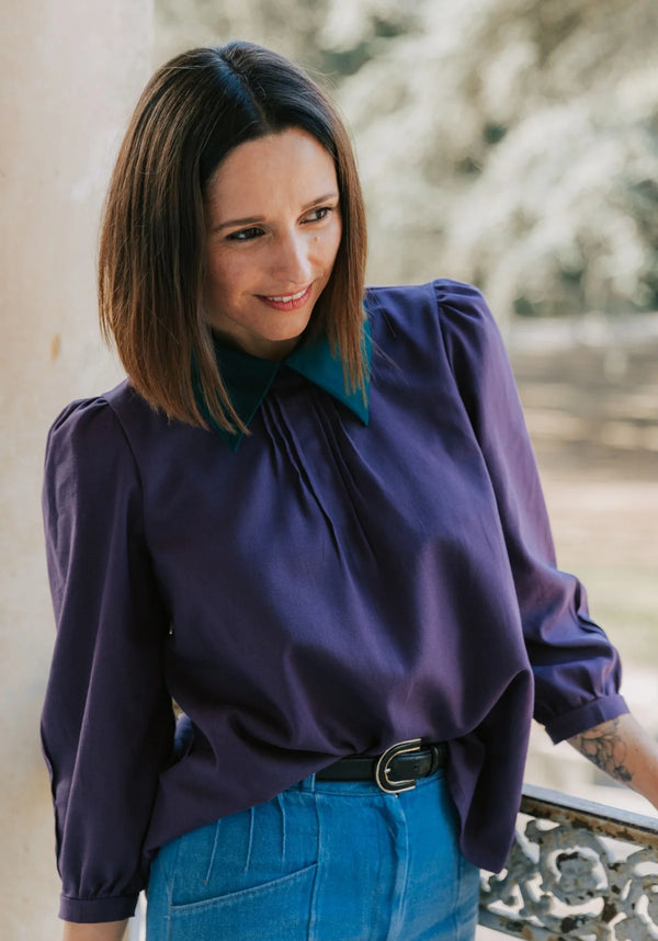 Blouse Tilda de Maison Fauve - taille 34 à 52 (fr et angl)