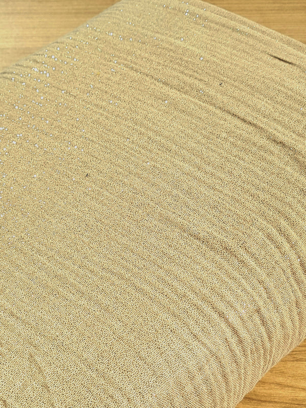 Double gaze glitter - Sable scintillante - oeko-Tex (prix pour 10cm)
