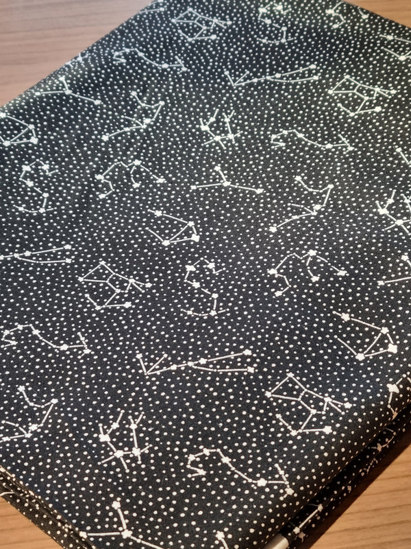 Coupon 3m de popeline - Comète - 110cm de large