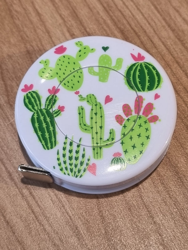 Mètre ruban enrouleur cactus (prix à la pièce)