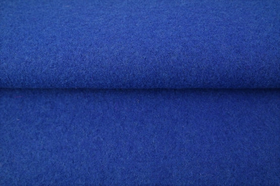 Superbe laine bouillie bleu électrique (prix pour 10cm)