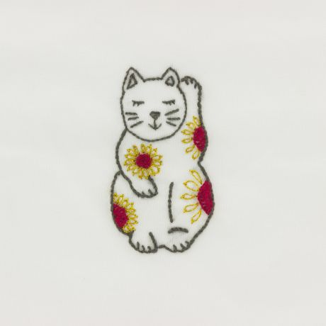 Maneki neko - un chat dans l'aiguille - kit customisation (prix pour l'ensemble)