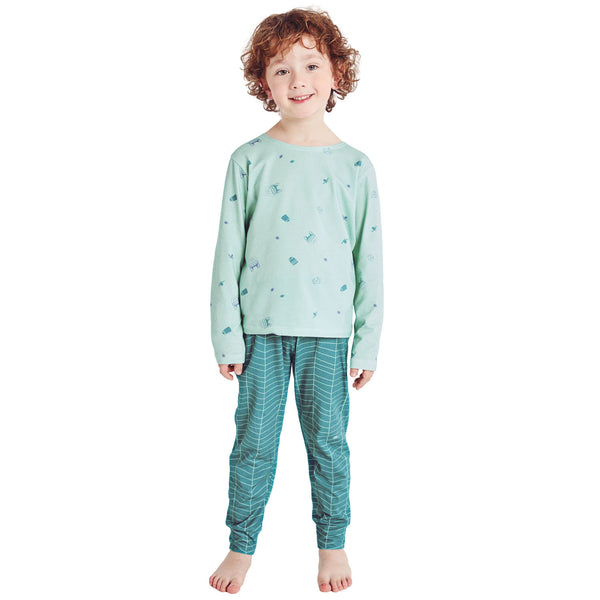 Pyjama pour enfants de 5ans à 12ans (6 langues)