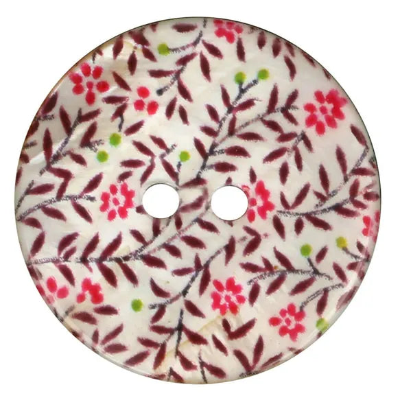 Boutons brindille en nacre 15mm (prix à la pièce)