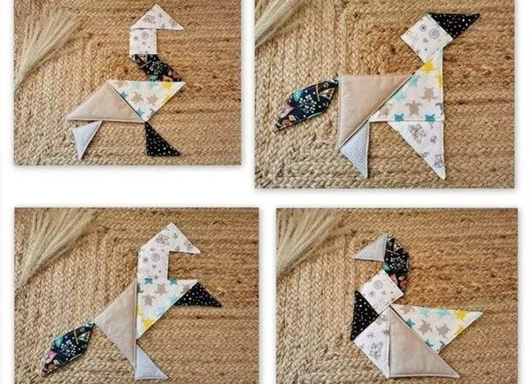 PDF - Patron digital du jeu tangram et son pochon de ValMa Créas (fr)