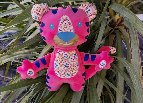 PDF - Patron digital Peluches Padi petit et grand tigre version Broderie et SVG de ValMa Créas (fr)