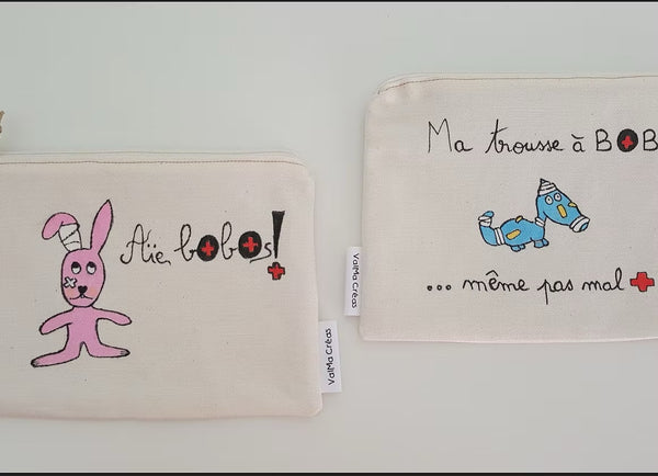 PDF - Patron digital de la trousse à bobo de ValMa Créas (fr)