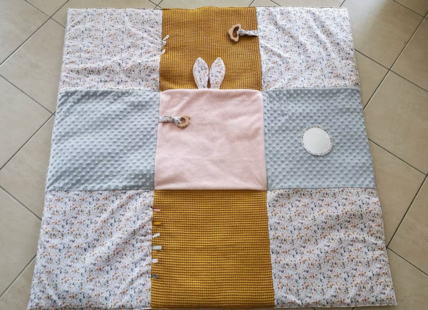 PDF - Patron digital du tapis d'éveil sensoriel pour bébé de ValMa Créas (fr)
