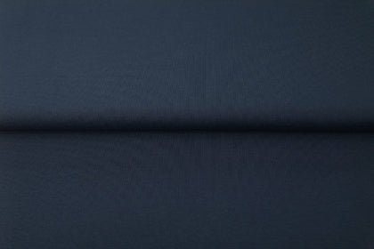 Bord cote tubulaire indigo S157 - Oeko-tex( prix par 10cm)