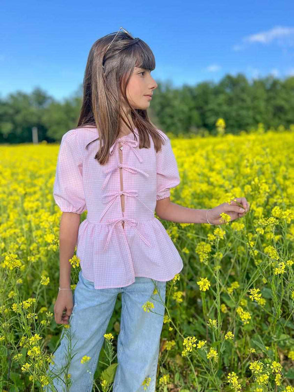 PDF - Patron digital de la blouse enfant Cheyenne de Atribu Patterns du 4 au 12ans (Fr)