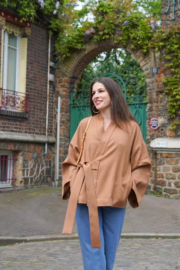 PDF - Patron digital du kimono Lydie de l'Atelier des premières - taille 34 à 50 (fr)